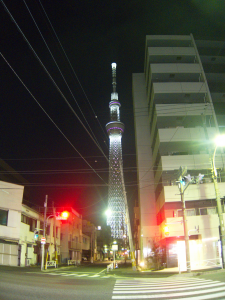 Sky Tree from a distance