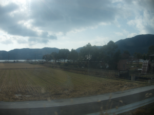 Rural Japan from the train