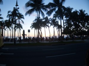 Sunrise @ Waikiki Beach