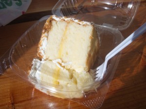 Lemon Crunch Cake... for breakfast!?
