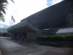 Outside the center